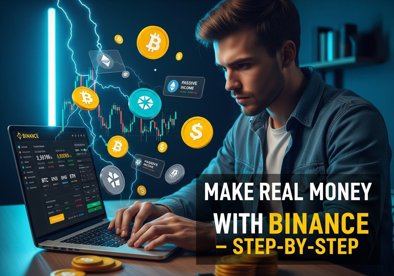 How to Make Real Money with Binance (Beginner’s Guide to Every Feature That Pays)