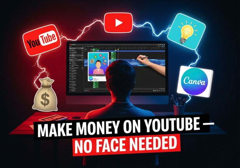 How to Make Money on YouTube Without Showing Your Face (Real Strategies That Work)